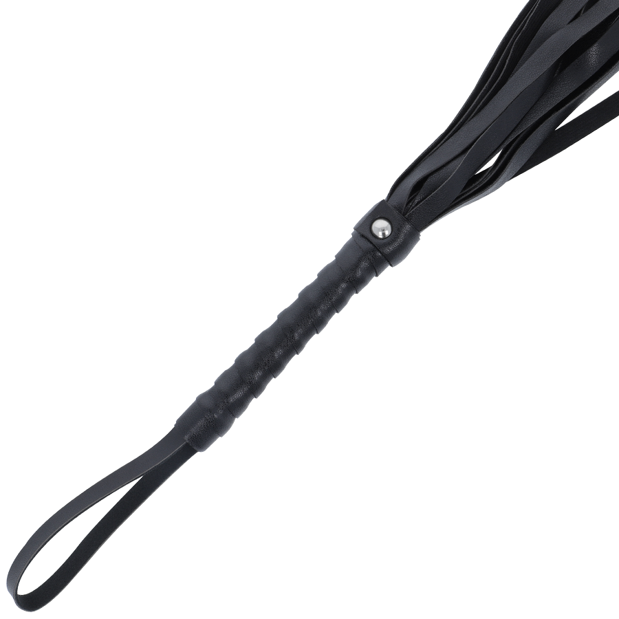 OSCURIDAD - CHICOTE DE BONDAGE PRETO 45 CM