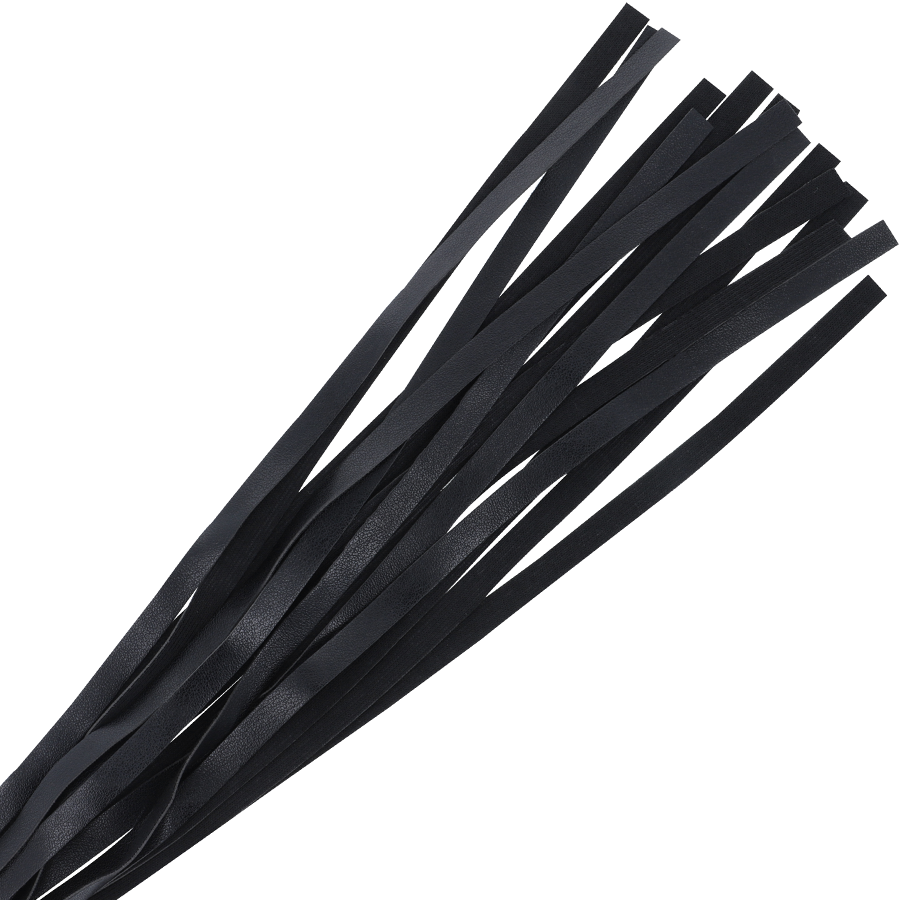 OSCURIDAD - CHICOTE DE BONDAGE PRETO 45 CM