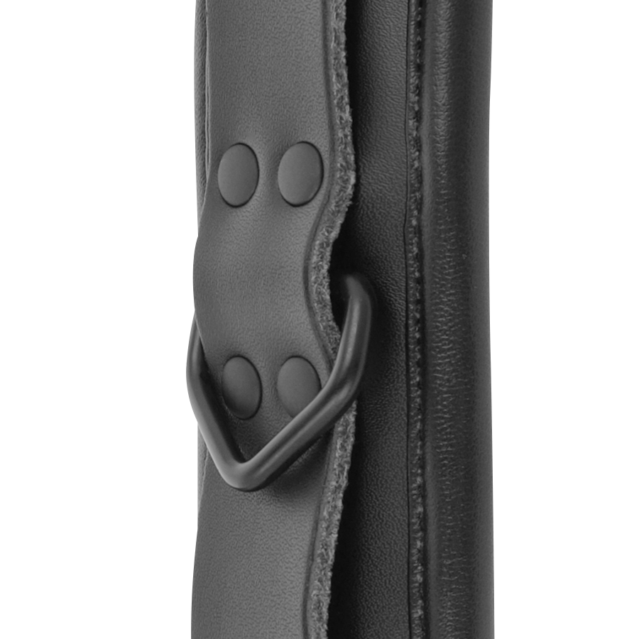 OSCURIDAD - ALGEMAS DE TORNOZELO AJUSTÁVEIS COURO PRETO