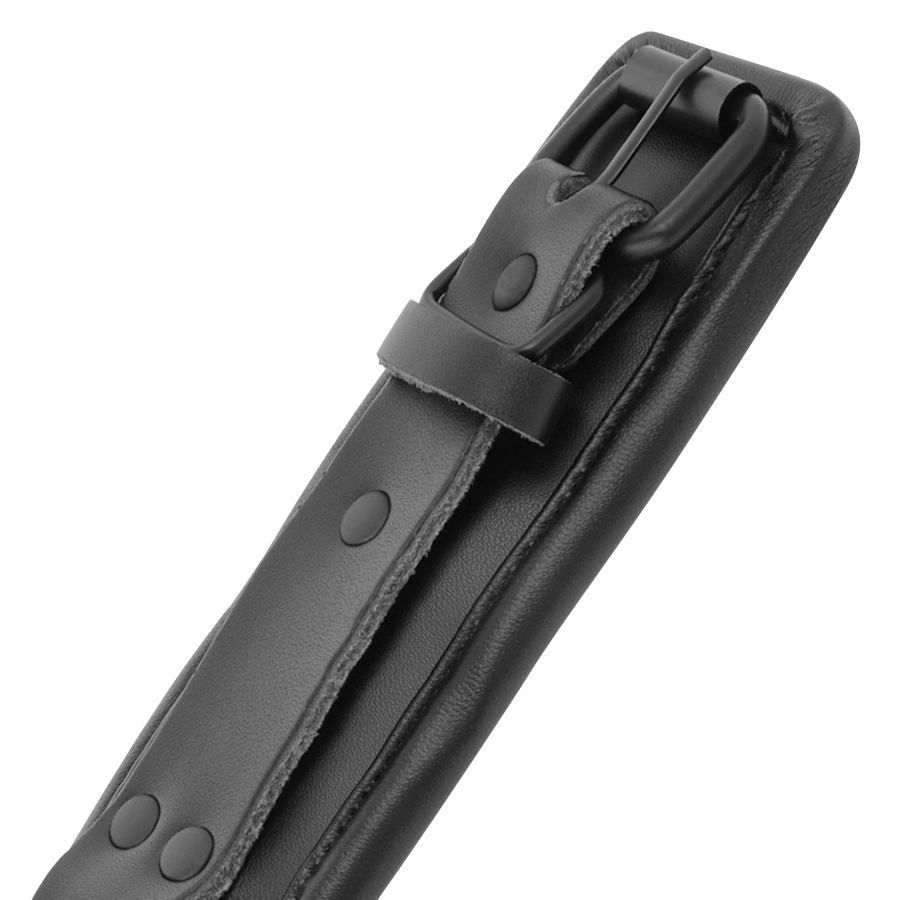 OSCURIDAD - ALGEMAS DE TORNOZELO AJUSTÁVEIS COURO PRETO