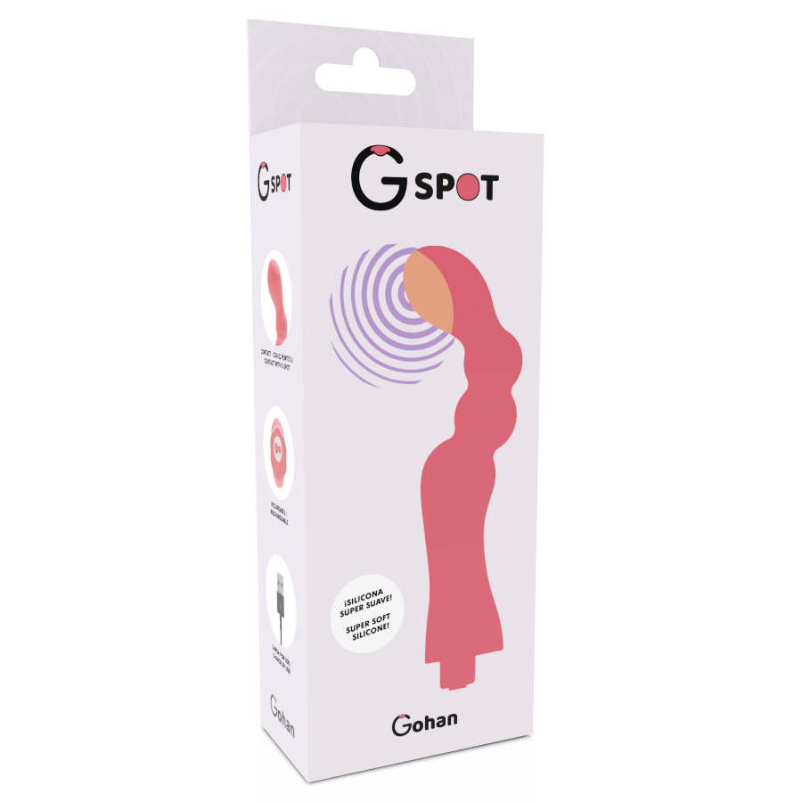 PUNTO G - GOHAN PUNTO G VIBRADOR LUZ VERMELHA