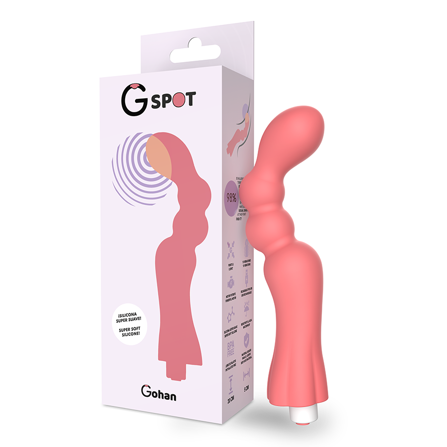 PUNTO G - GOHAN PUNTO G VIBRADOR LUZ VERMELHA
