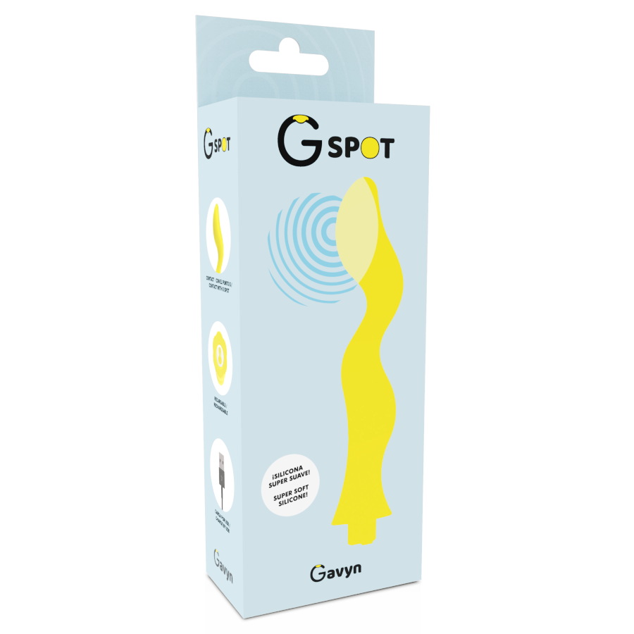 PUNTO G - PONTO G GAVYN VIBRADOR AMARELO