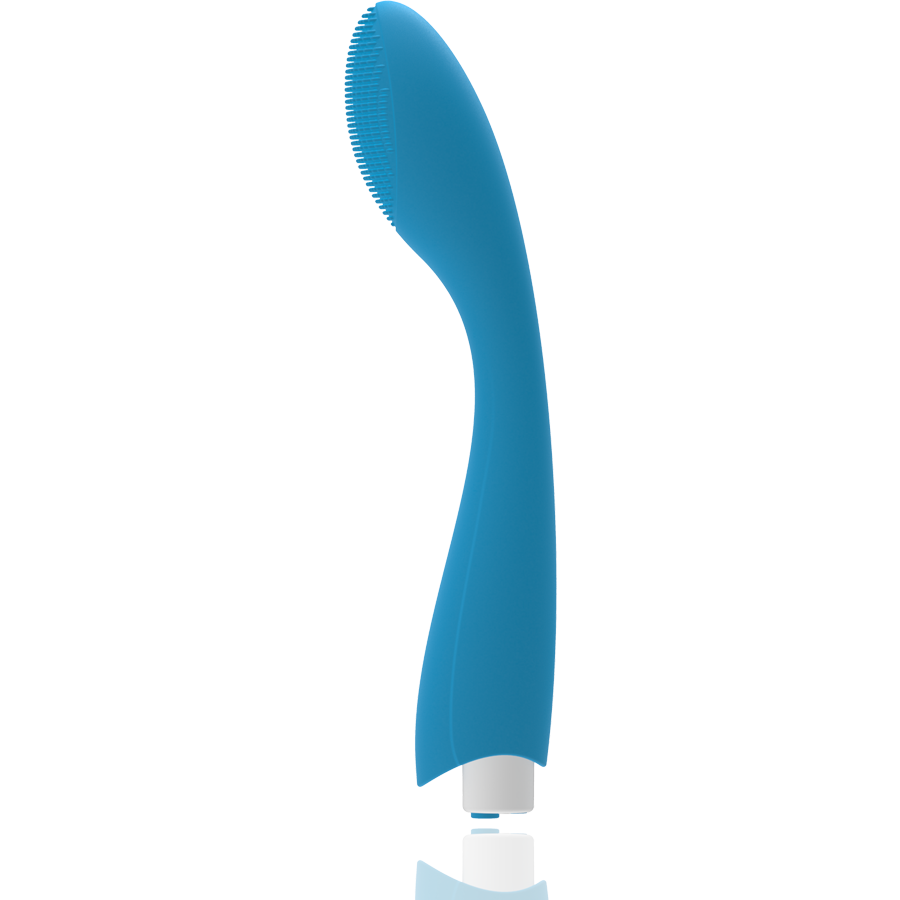 PUNTO G - VIBRADOR GYLBERT AZUL TURQUESA