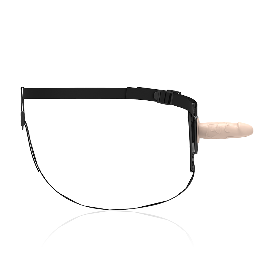 FETISH SUBMISSIVE HARNESS - SILICONE COR DE PELE REALISTA 12.5 CM