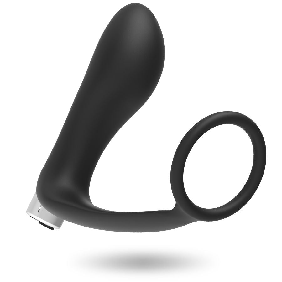 ADDICTED TOYS - VIBRADOR PROSTÁTICO VIBRADOR RECARGABLE - MODELO 1 - NEGRO