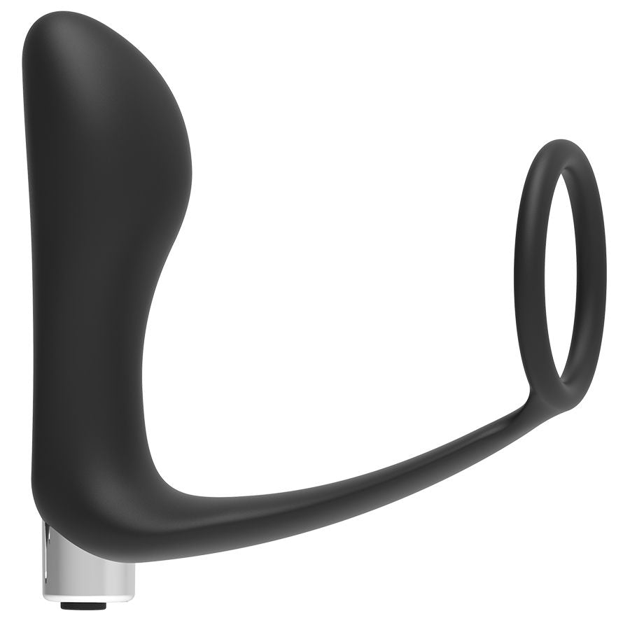 ADDICTED TOYS - VIBRADOR PROSTÁTICO VIBRADOR RECARGABLE - MODELO 1 - NEGRO