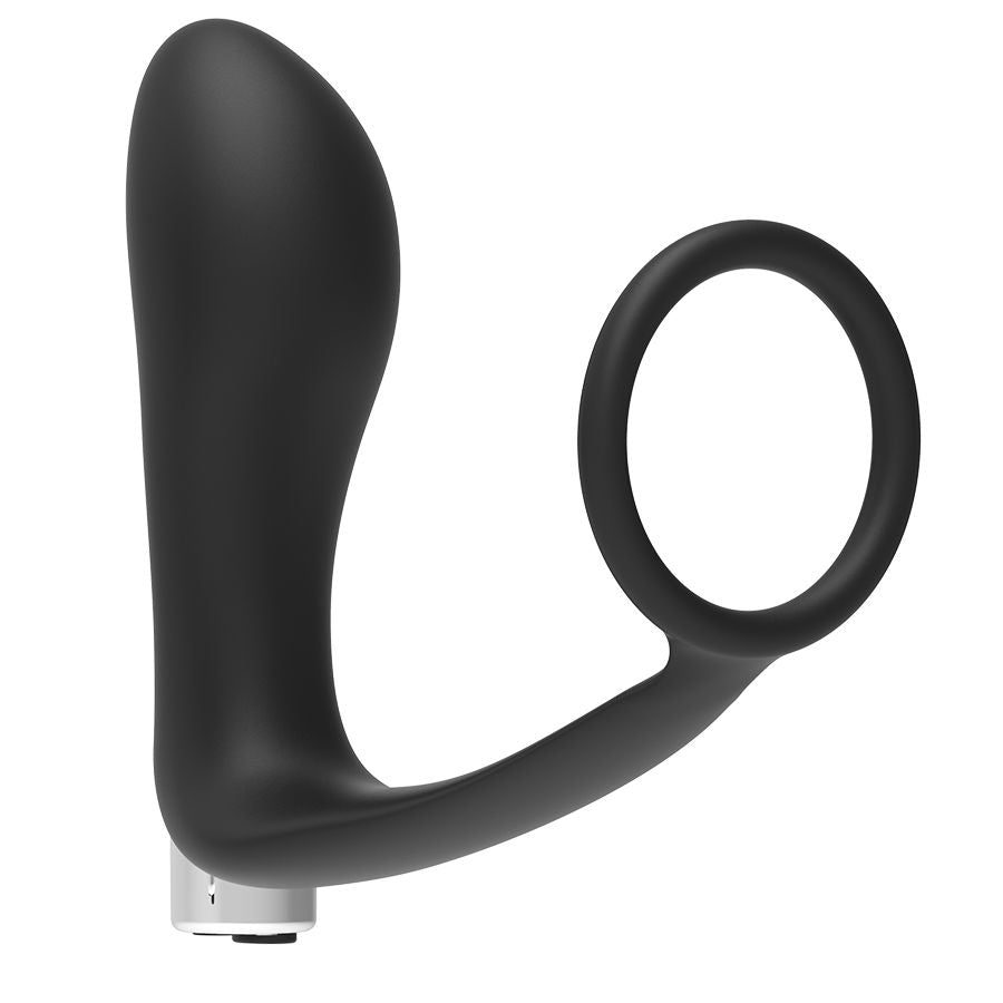 ADDICTED TOYS - VIBRADOR PROSTÁTICO VIBRADOR RECARGABLE - MODELO 1 - NEGRO