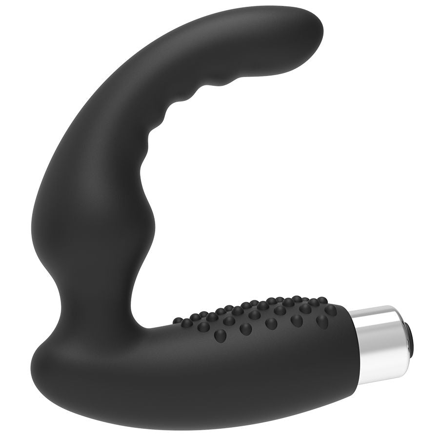 ADDICTED TOYS - VIBRADOR PROSTÁTICO VIBRADOR RECARGABLE - MODELO 2 - NEGRO
