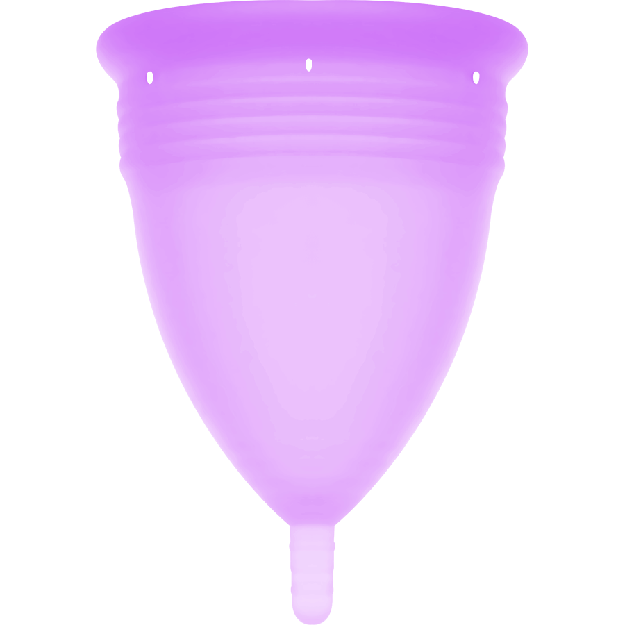 STERCUP - COPO MENSTRUAL DE SILICONA FDA LILA - TAMANHO L