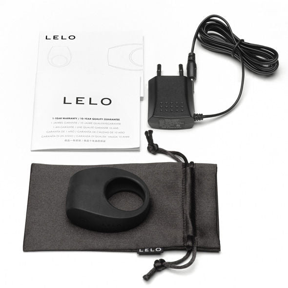 LELO - ANILLO VIBRADOR NEGRO TOR II