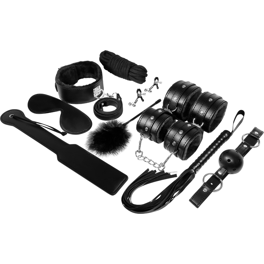 EXPERIENCIA - KIT BDSM FETISH SÉRIE PRETA