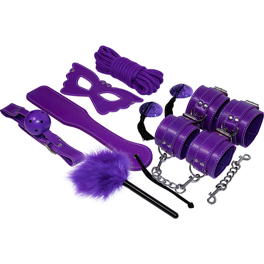 EXPERIENCIA - KIT BDSM FETISH SÉRIE ROXA