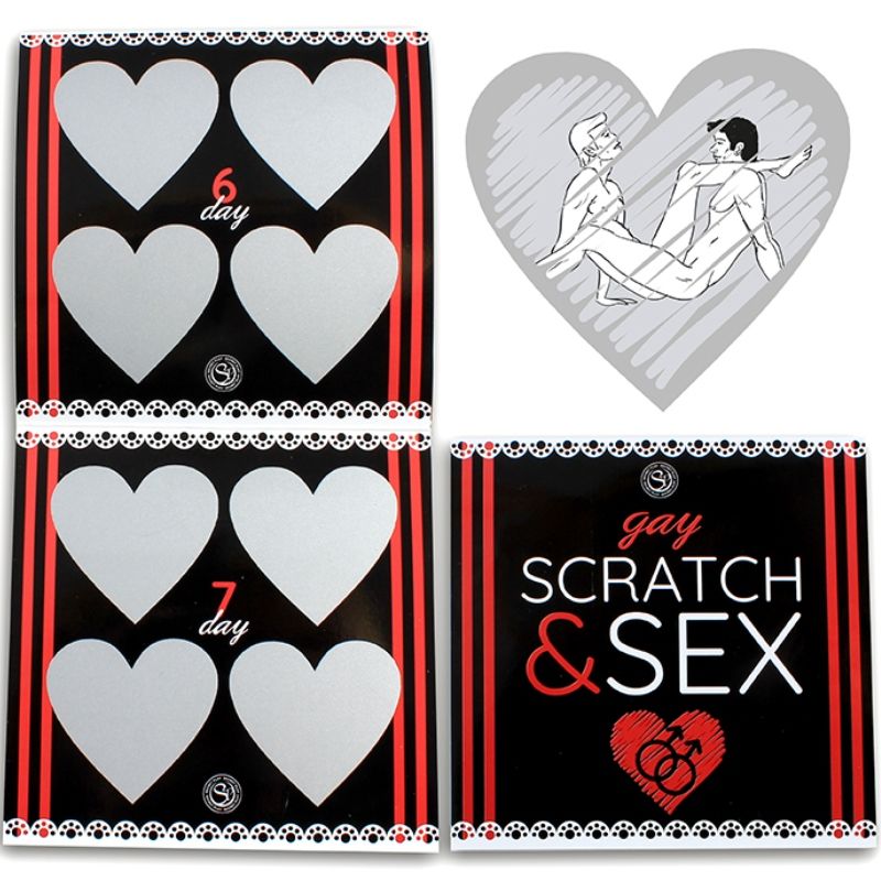 SECRETPLAY - JOGO DE CASAIS GAYS SCRATCH &amp; SEX (ES/EN/FR/PT/DE)