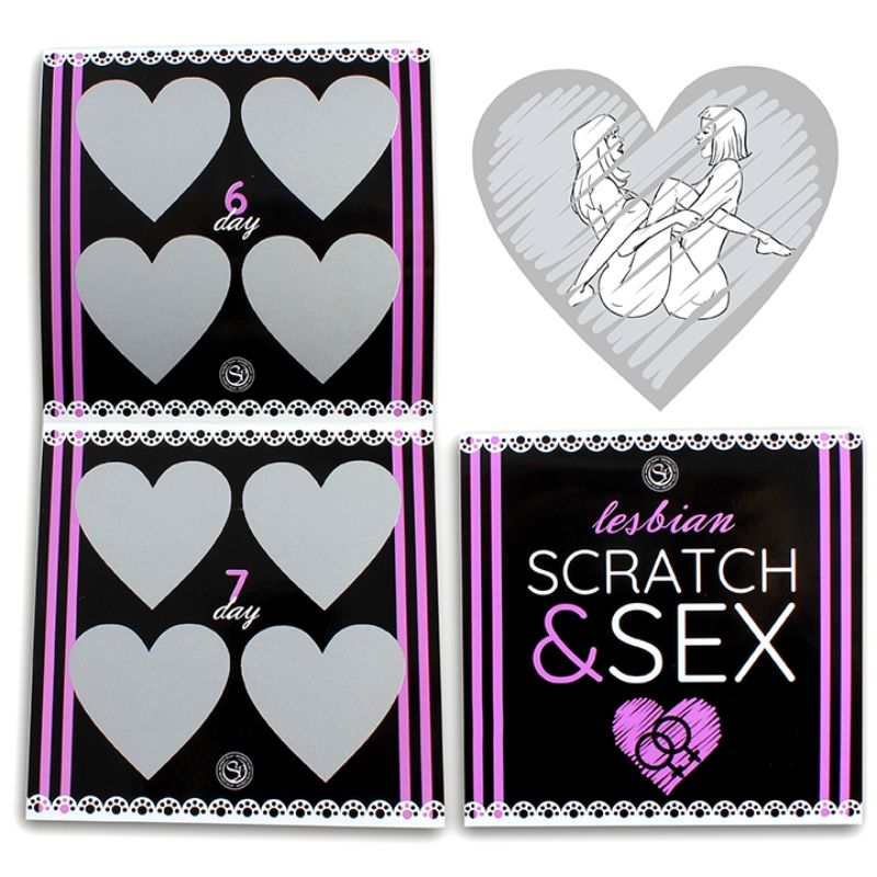 SECRETPLAY - SCRATCH &amp; SEX GAME PARA CASAIS POSIÇÕES LÉSBICAS (ES/EN/FR/PT/DE)