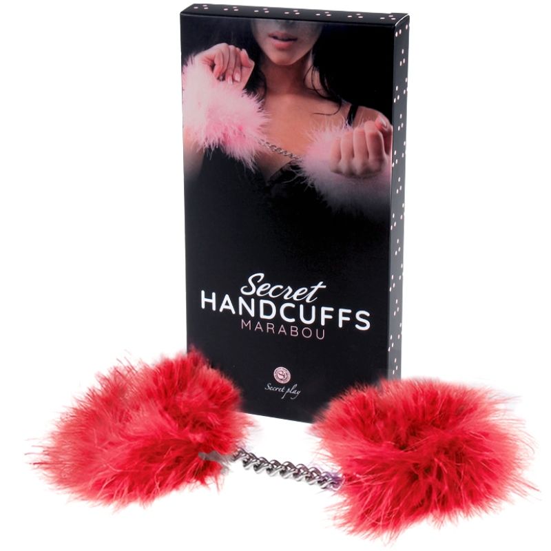 SECRETPLAY - ALGEMAS VERMELHO MARABU - Sex Shop Sexy