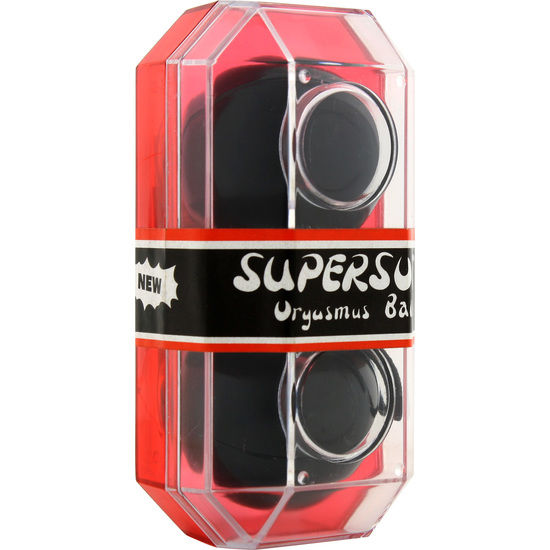 SIETE CREACIONES - BOLAS ORGSMICAS SUPERSOFT PRETAS