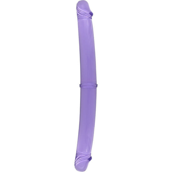 SIETE CREACIONES - DUPLO PÊNIS 30 CM ROXO