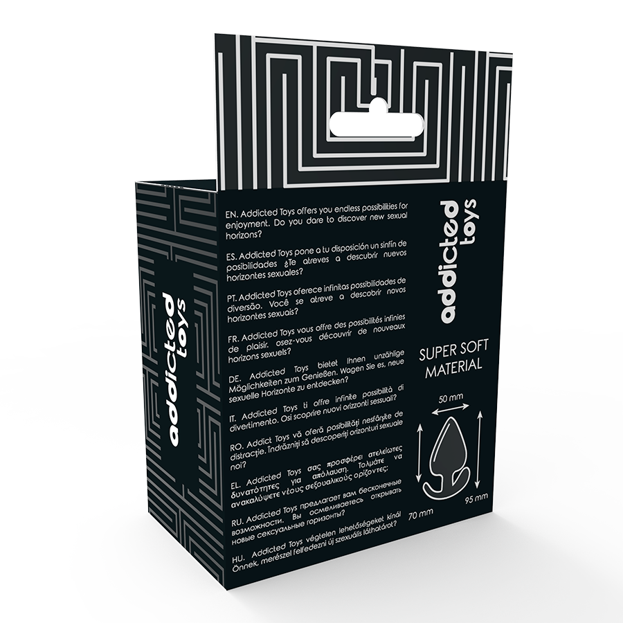 JUGUETES ADICTO - PLUG ANAL 9.5 CM