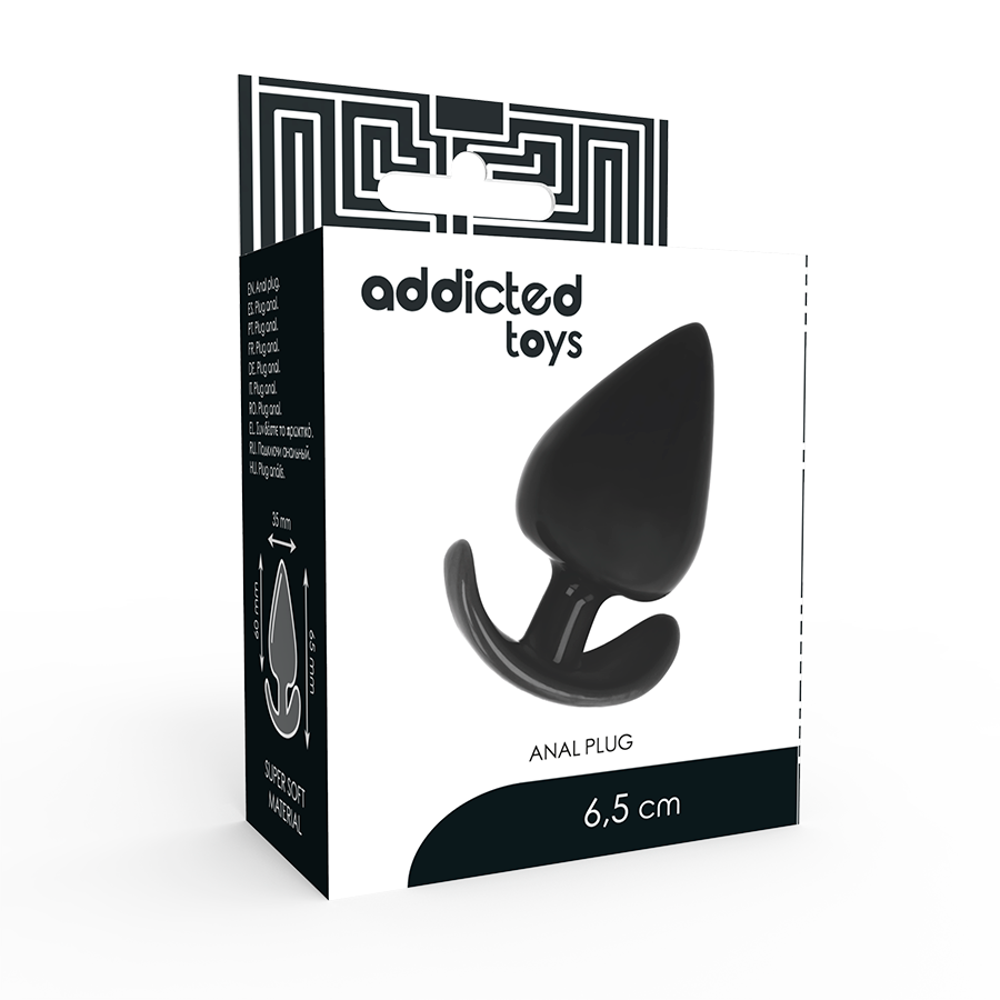 JUGUETES ADICTO - PLUG ANAL 6.5 CM