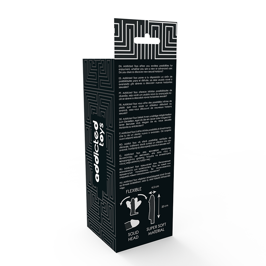 JUGUETES ADICTO - DONG EXTENSO NEGRO