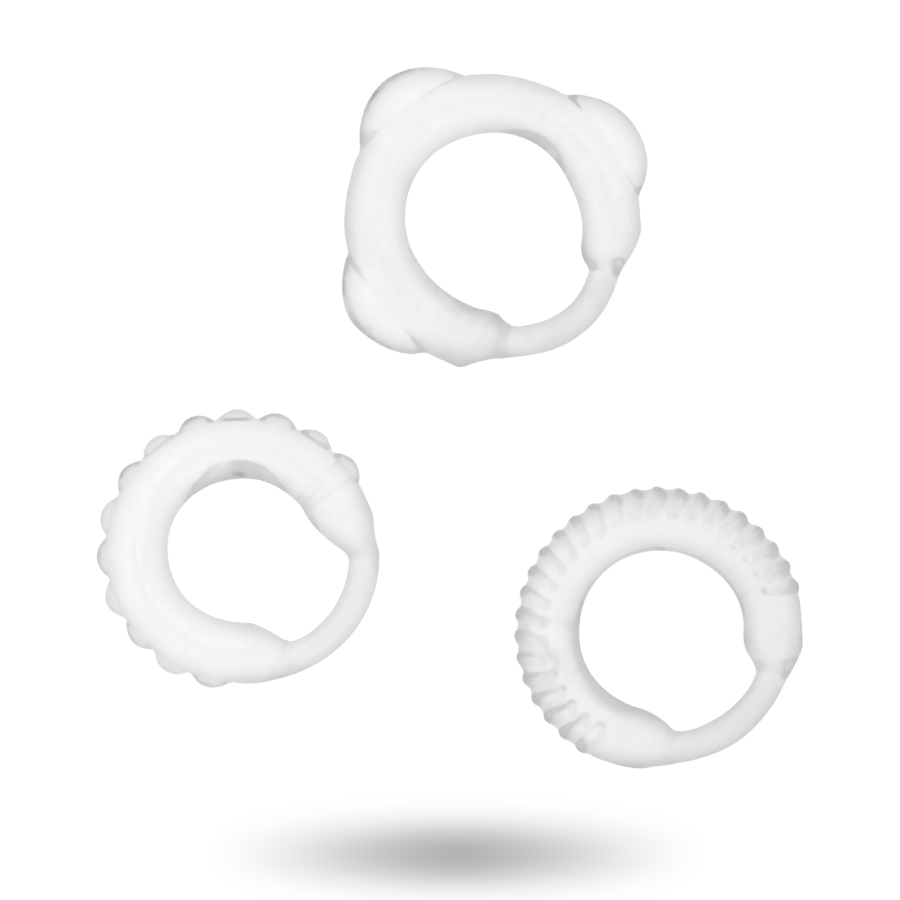 JUGUETES ADICTO - SET DE ANILLOS EN C CLARO