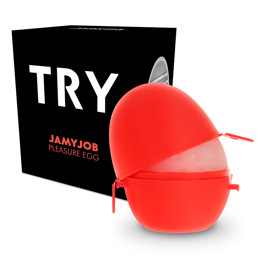 JAMYJOB -MASTURBADOR HUEVO VERSO PRETA DISCRETT