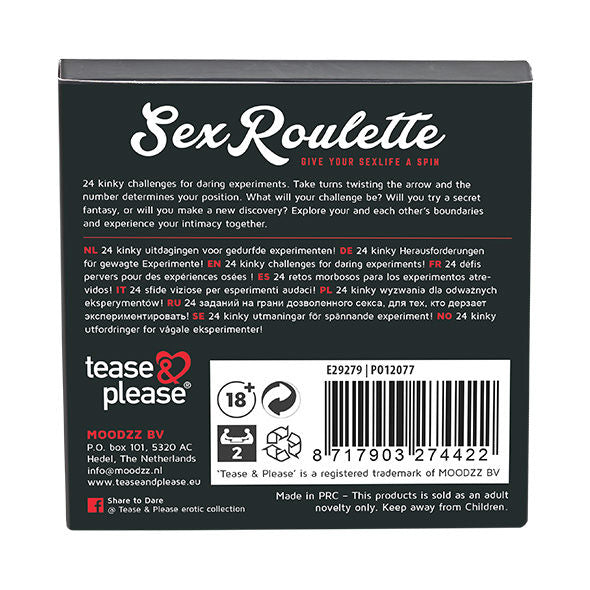 TEASE &amp; PLEASE - ROLETA DE SEXO KINKY