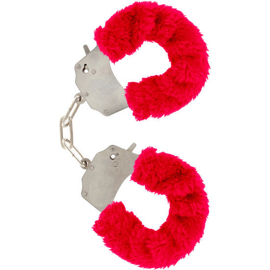 TOYJOY - ESPOSAS BONDAGE PELUDAS Y DIVERTIDAS ROJAS