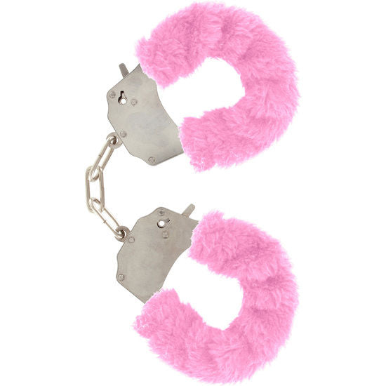 TOYJOY - ESPOSAS BONDAGE PELUDAS Y DIVERTIDAS ROSA