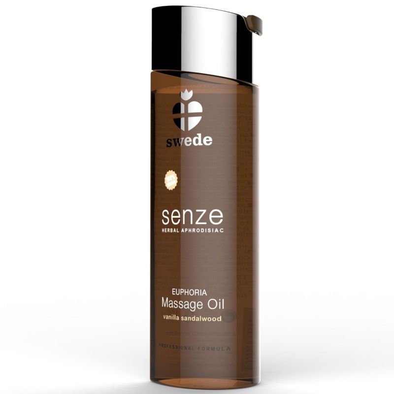 SUECIA - ÓLEO DE MASAJE AFRODÍSICO DE ERVAS SUÉCIAS EUPHORIA 150 ML
