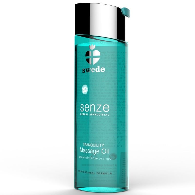 SUECIA - ÓLEO DE MASSAGEM AFRODÍSICO DE ERVAS SUECAS TRANQUILIDADE 150 ML