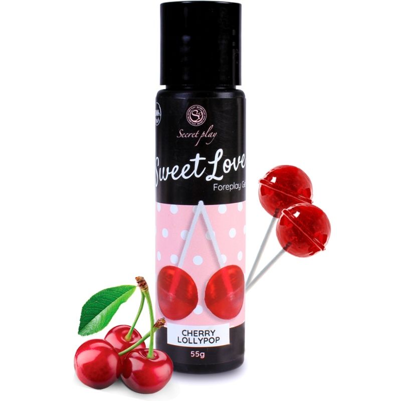 SECRETPLAY - GEL PIRULETA DE CEREZA DOCE AMOR 60 ML