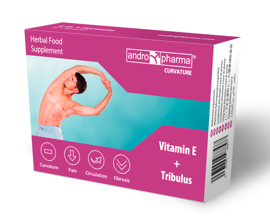 ANDROPHARMA - CURVATURE TRATAMENTO PEYRONIE - Sex Shop Sexy