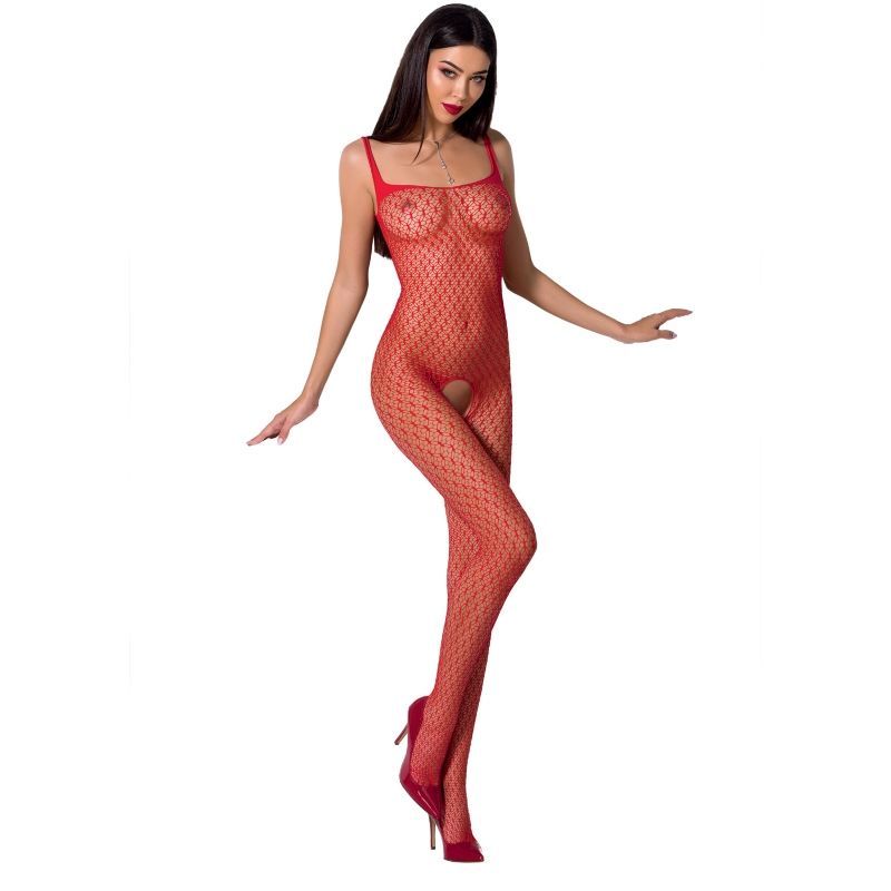 PASSION - WOMAN BS071 BODYSTOCKING PRETO TAMANHO ÚNICO