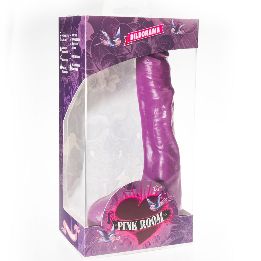 SALA ROSA - DILDO REALISTA NILO ROXO 23 CM