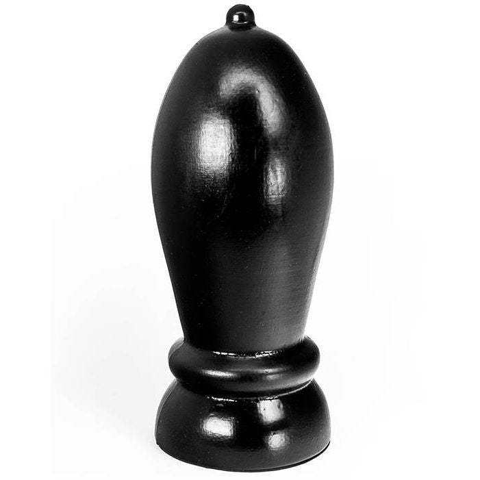 Hung System - Plug Rolamento Anal Cor Negro 24 Cm