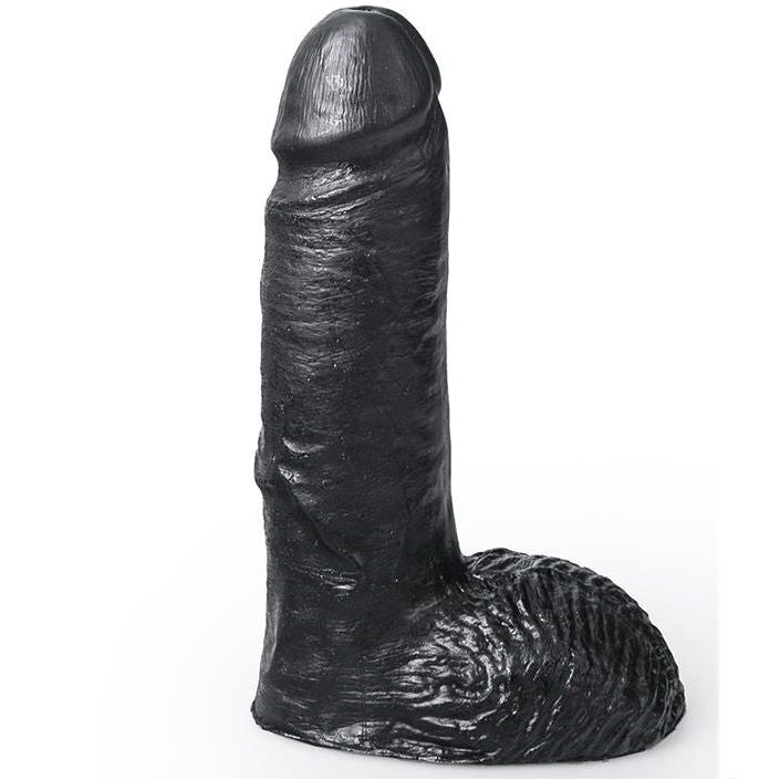 Hung System - Consolador Realista Preto Cor Cesar 19 Cm