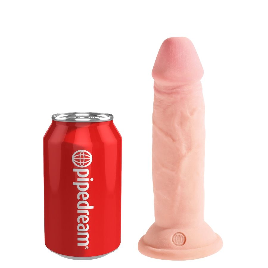 KING COCK - DILDO TRIPLA DENSIDAD 15 CM