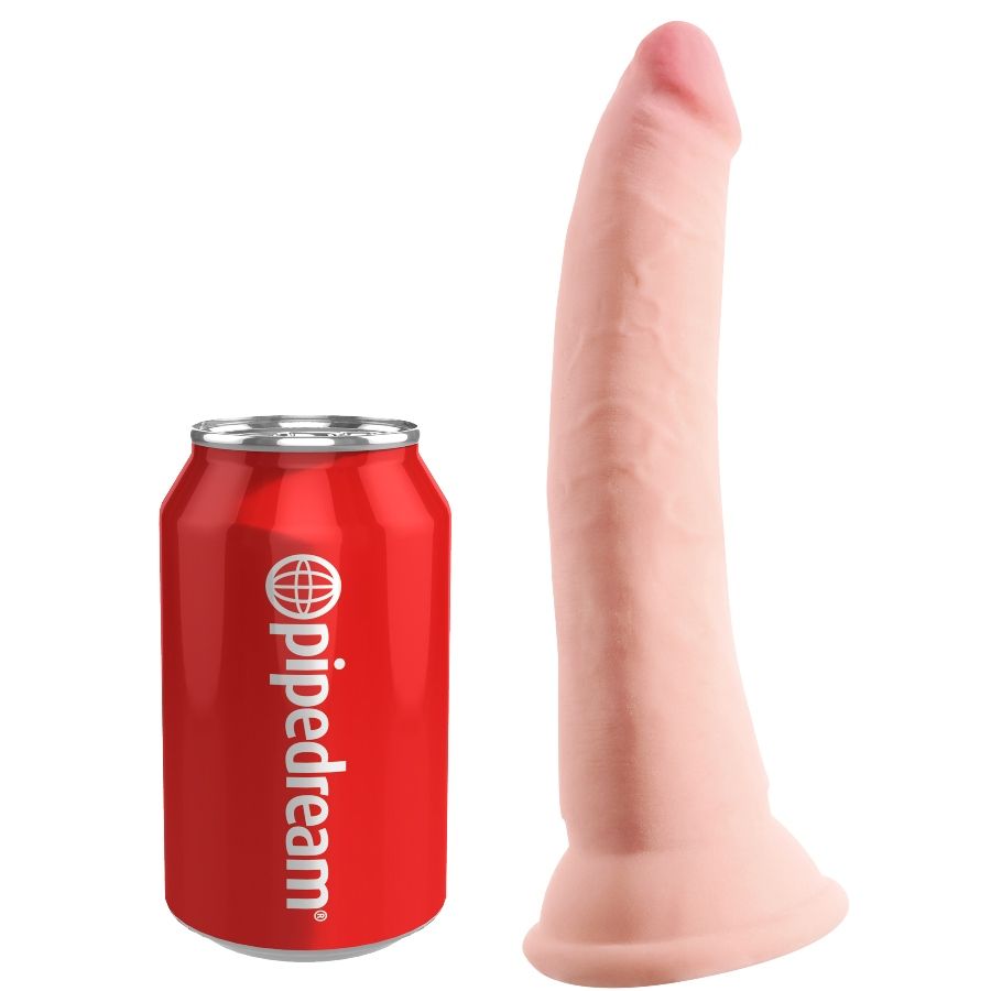 KING COCK - DILDO TRIPLA DENSIDAD 18 CM