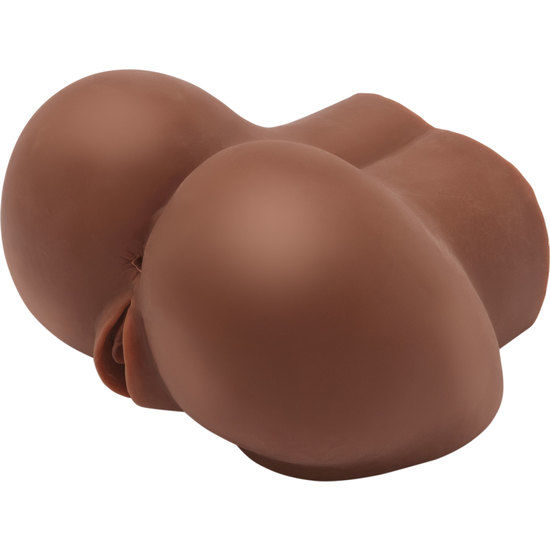 ACT - MASTURBADOR REALÍSTICO BIG ASS CON VIBRADOR MARRÓN