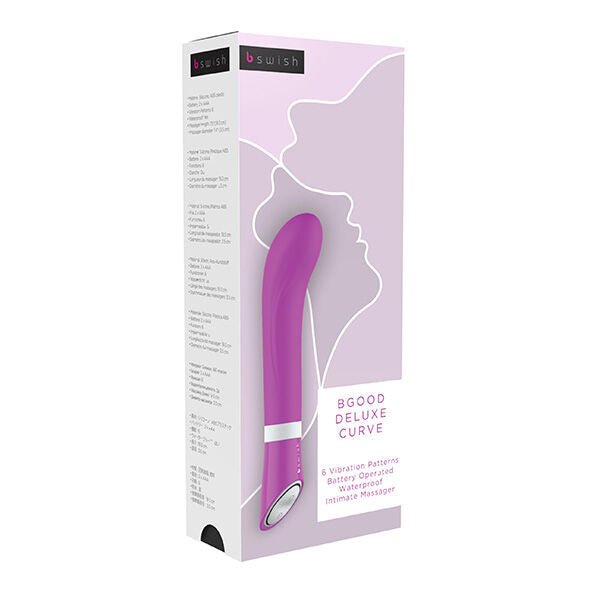 B SWISH - B GOOD DELUXE CURVE LILÁS - Sex Shop Sexy