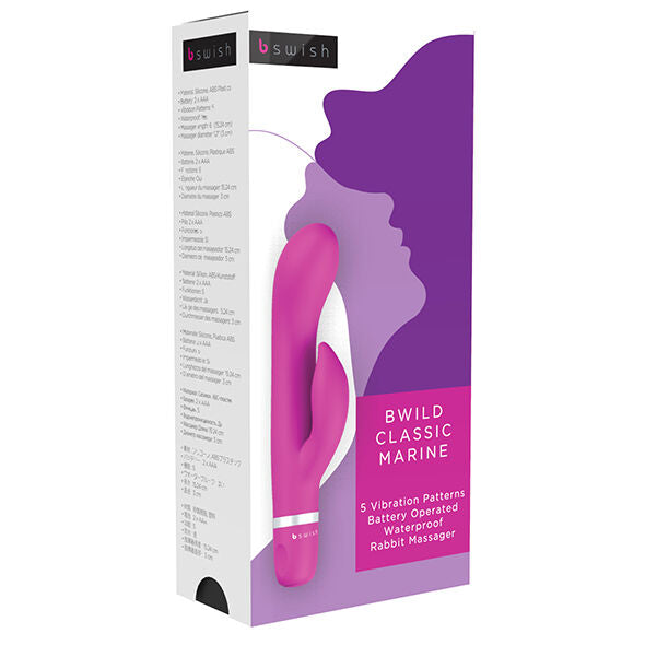 B Swish - Bwild Classic Marinho Coelho Vibrador Cereza