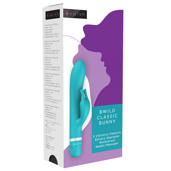 B SWISH - BWILD CLASSIC COELHO VIBRADOR JADE - Sex Shop Sexy