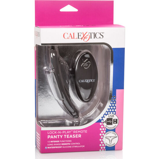 CALEXOTICS - XO CONTROL REMOTO BLOQUEO Y JUEGO PANTY TEASER