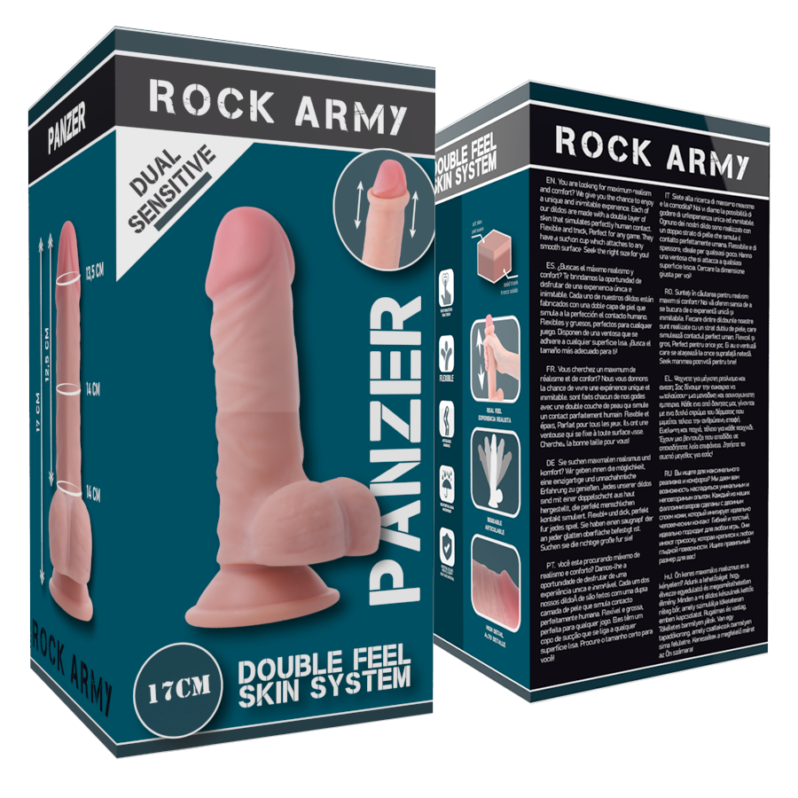 ROCKARMY - PANZER DE DENSIDAD DOBLE 17 CM -O- 4.46 CM
