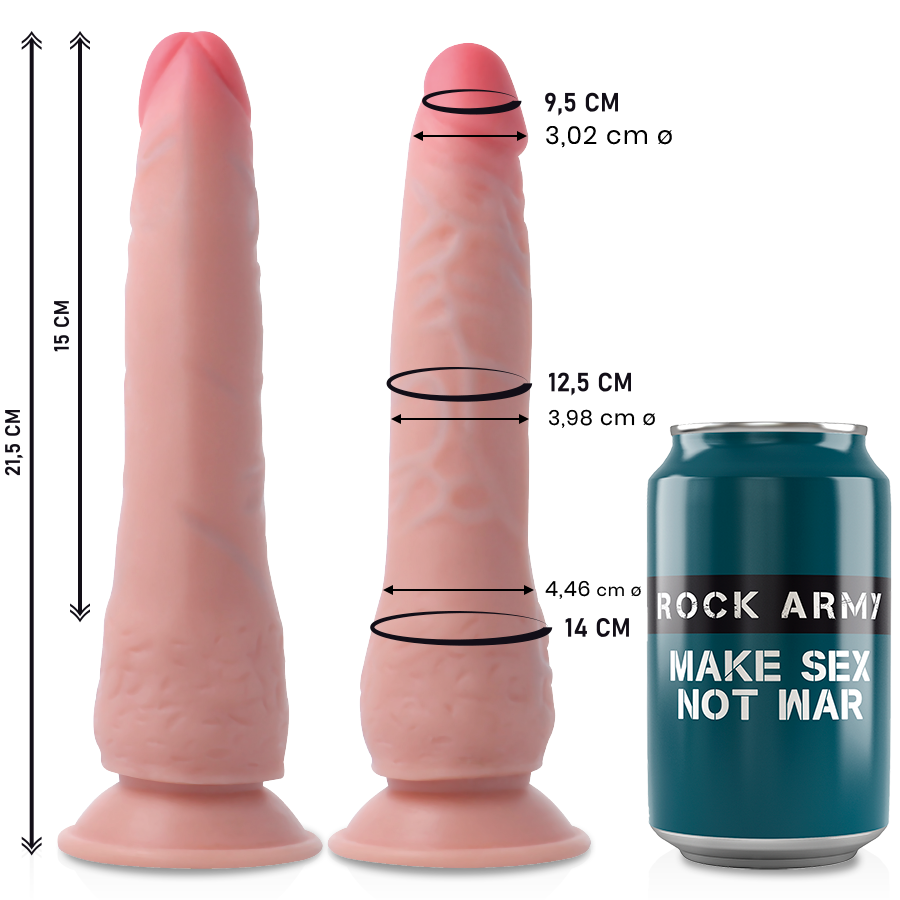 ROCKARMY - CRUZADO DE DOBLE DENSIDAD 21,5 CM -O- 4,46 CM