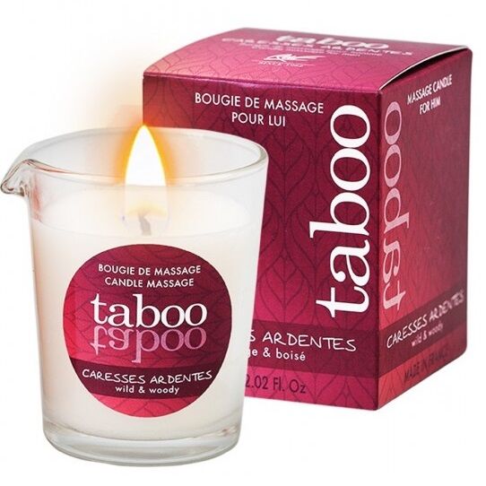 RUF - VELA DE MASAJE TABOO PARA ELE ACIRCULA ARDENTES FERN AROMA