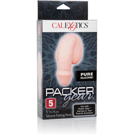 CALEXOTICS - EMBALAGEM DE SILICONA PÊNIS 12.75 CM CARNE