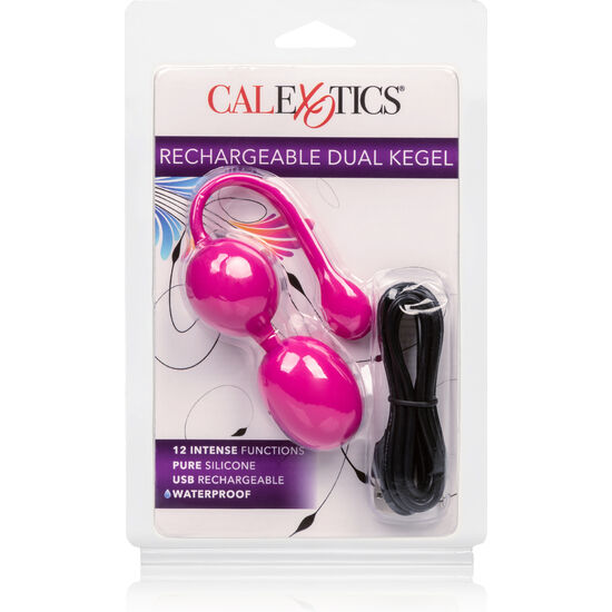 CALEXÓTICAS - RECARREGVEL DUPLO KEGEL ROSA